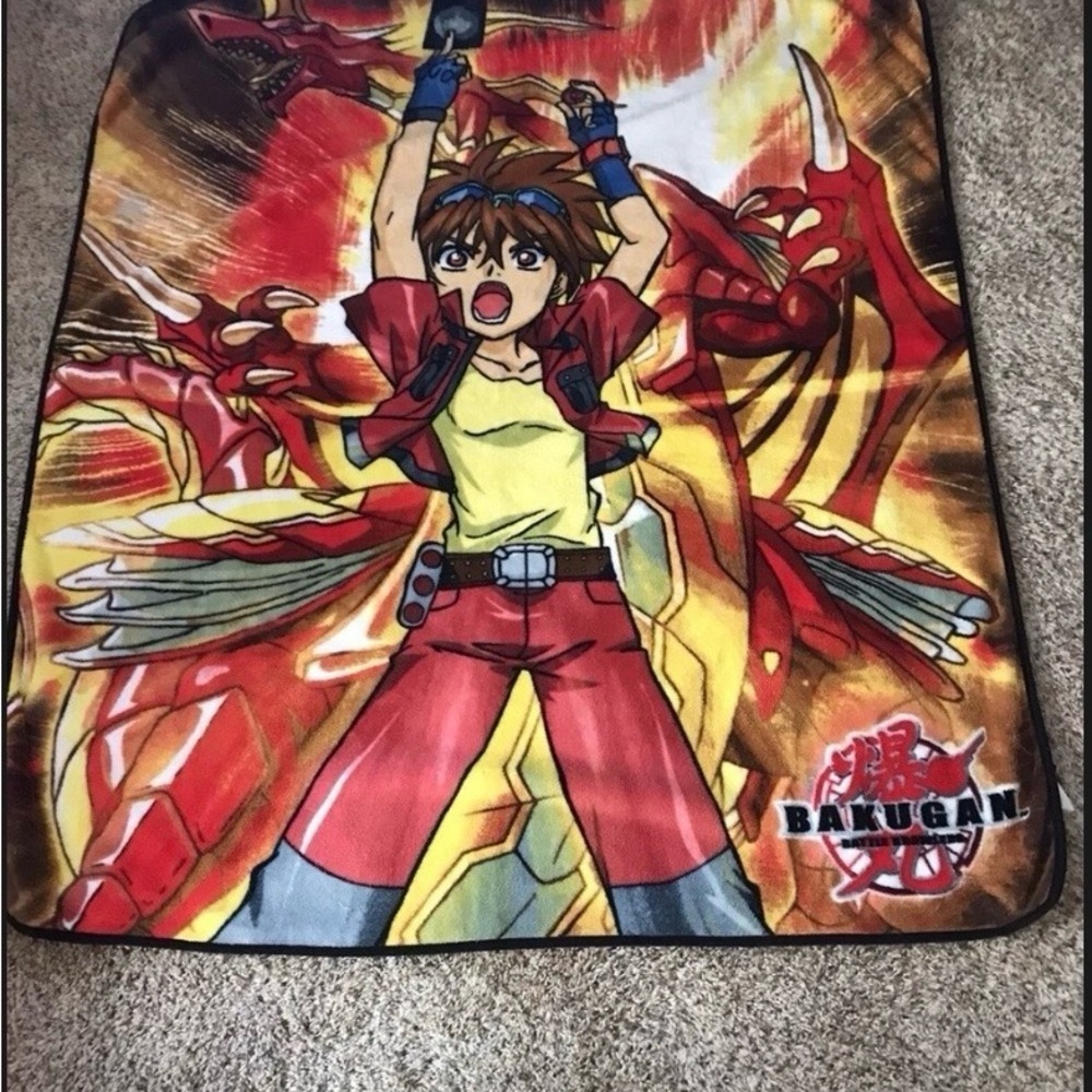 Bakugan Battle Brawlers Soft
Double Sided Print Fleece Throw
Blanket 50 x 70